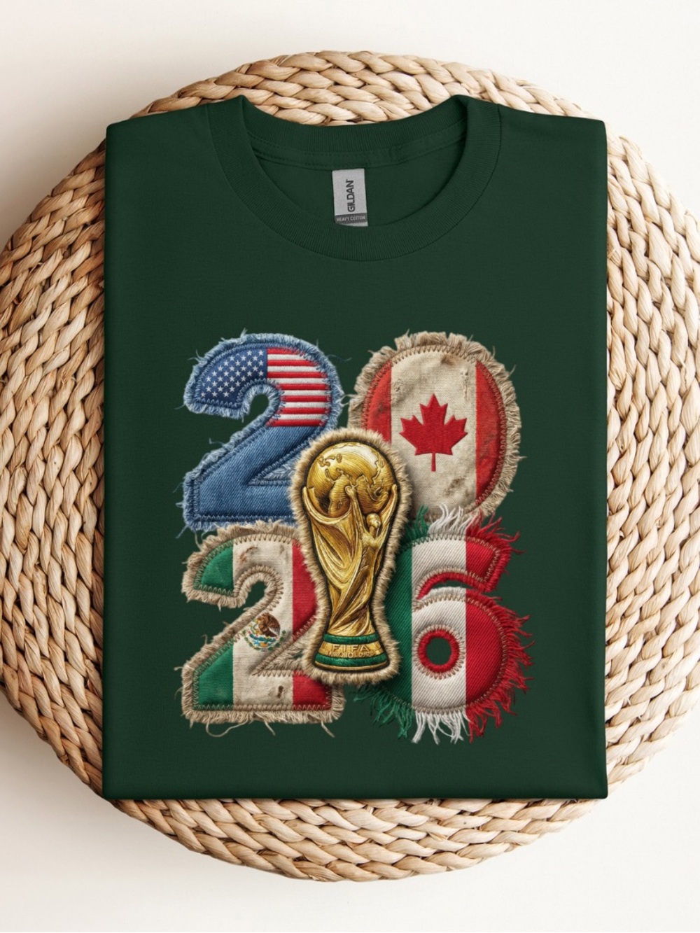 World Cup 2026 Faux Yarn T-Shirt